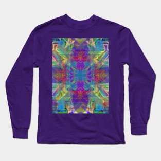 Purple pupils matrix bug Long Sleeve T-Shirt